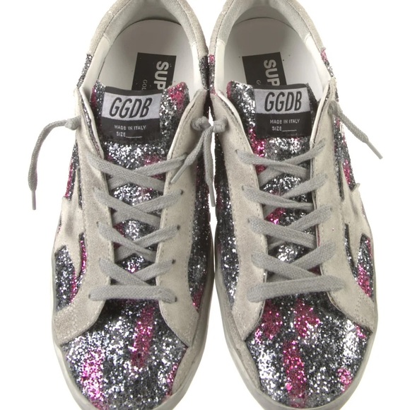 Golden Goose Glitter Star Women's Sneakers size 36 - Picture 4 of 5